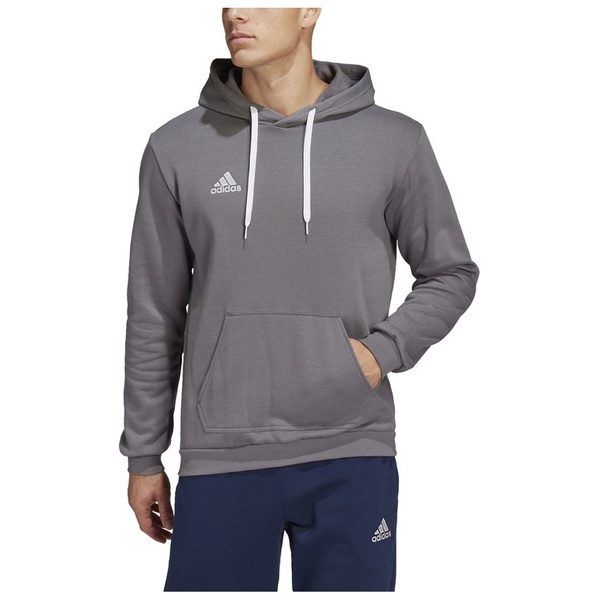 Bluza Męska adidas ENTRADA z kapturem szara HB0578