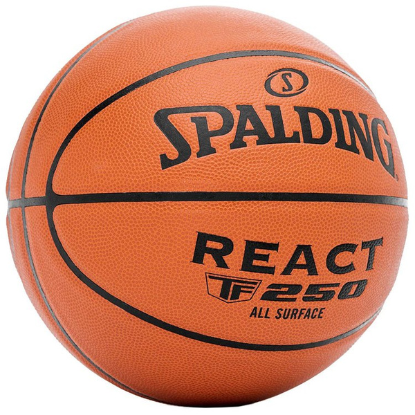 Piłka koszykowa Spalding React TF-250 rozm. 7 brązowa 76801Z