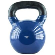 Ciężarek HMS KETTLEBELL 28kg Winylowy niebieski