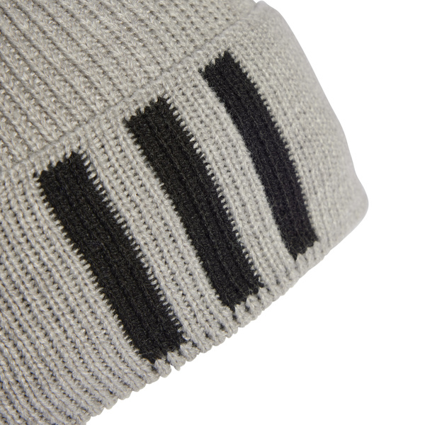 Czapka zimowa adidas Beanie 3 Stripes szara