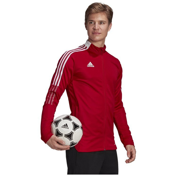 Bluza męska adidas Tiro 21 Track czerwona