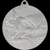 Medal srebrny 50mm JUDO/KARATE MMC6650