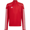 Bluza dla dzieci adidas Tiro 23 League Training Top czerwona HS3489