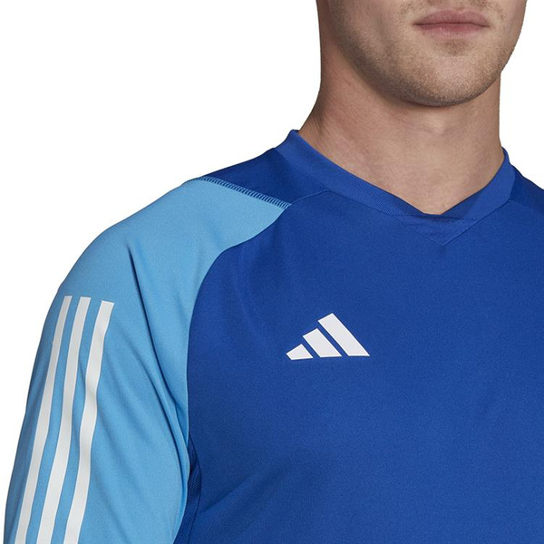 Koszulka męska adidas Tiro 23 Competition Jersey niebieska HU1296