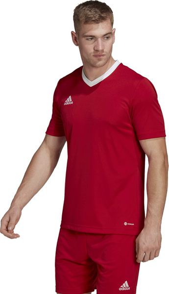 Koszulka męska adidas Entrada 22 Jersey czerwona