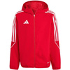 Kurtka dla dzieci adidas Tiro 23 League Windbreaker czerwona IA1624