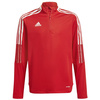 Bluza dziecięca adidas Tiro 21 Training Top czerwona