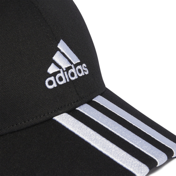 Czapka z daszkiem adidas Baseball 3-Stripes Twill czarna