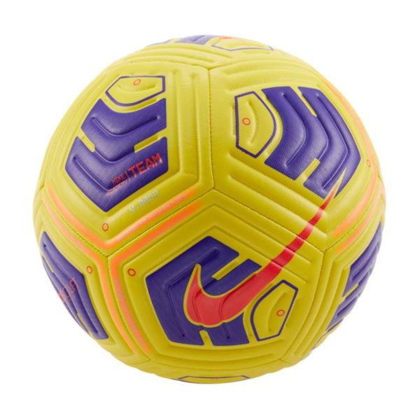Piłka nożna Nike Academy Team żółto-fioletowa CU8047 720