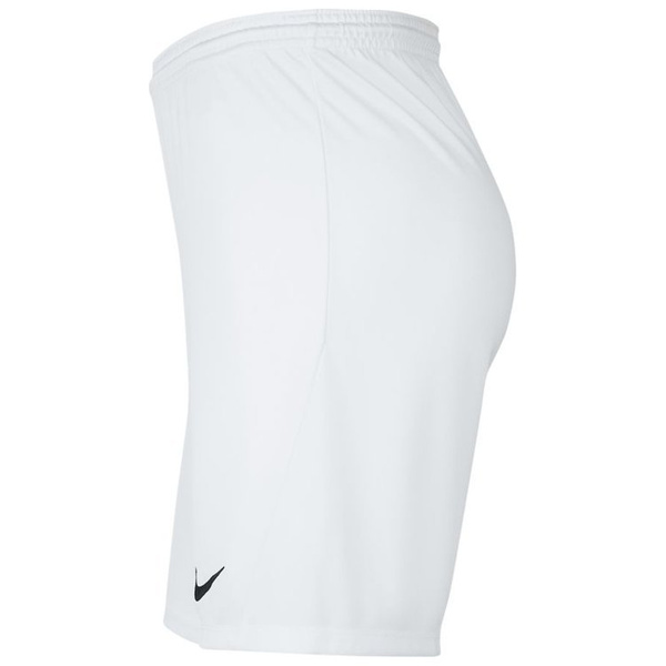 Spodenki dziecięce Nike Dri-FIT Park III białe poliestrowe