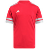 Koszulka dla dzieci adidas Squadra 25 czerwona JJ0051