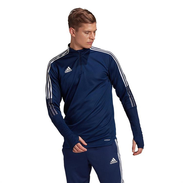 Bluza męska adidas Tiro 21 Training Top granatowa GE5426