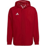 Kurtka męska adidas Entrada 22 All-Weather czerwona IK4009