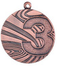 Medal numerowany brązowy 40mm MMC6040